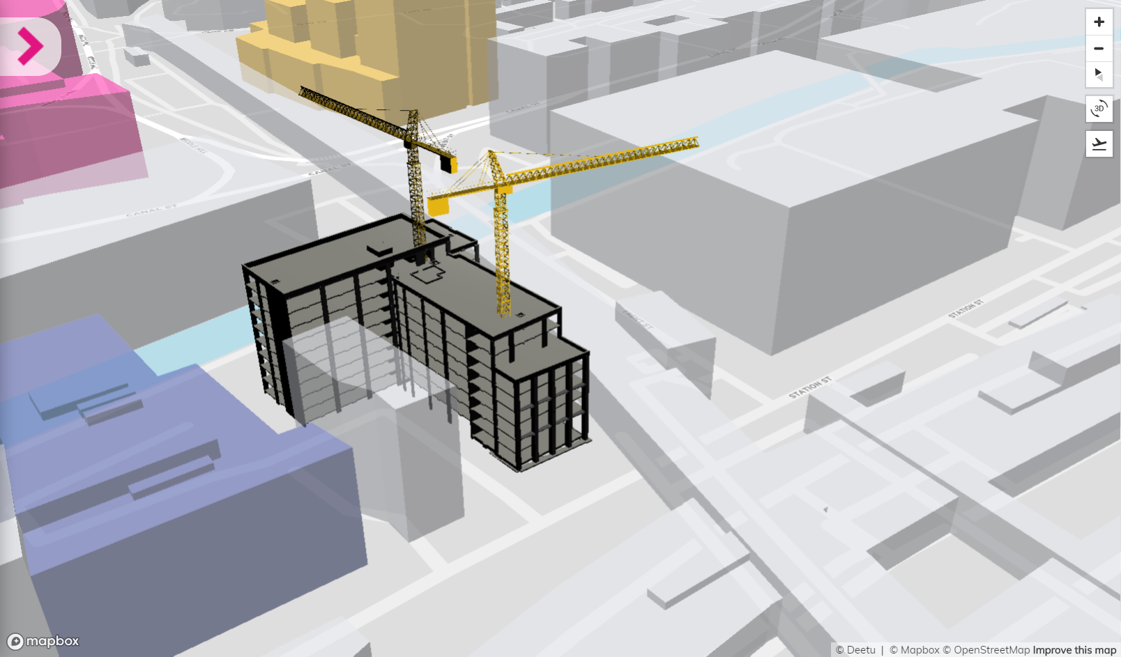 Screenshot of the 3D Model Explorer demo